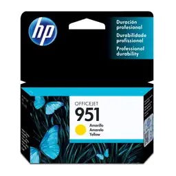 Hp Cartucho de Tinta 951 Amarillo Original Cn052Al