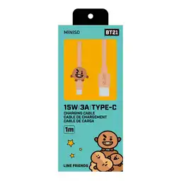 Cable de Carga Tipo C Serie Bt21 Shooky Miniso