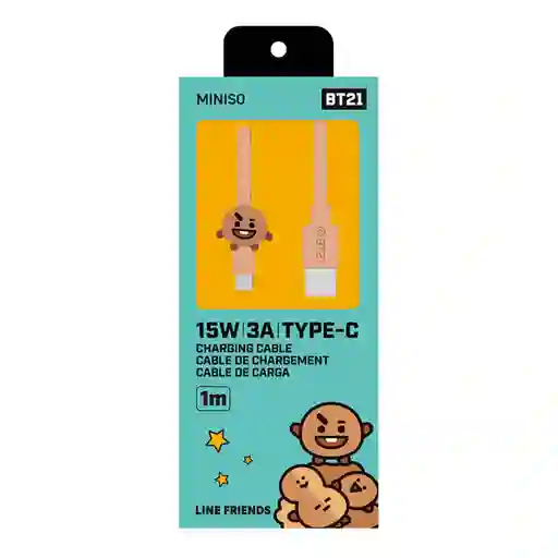 Cable de Carga Tipo C Serie Bt21 Shooky Miniso