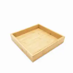Caja Organizadora en Bambú 22 x 22 x 4 cm Ambiente Gourmet