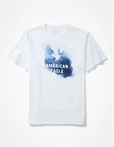 Camiseta Hombre Blanco Talla SMALL 400383269061 American Eagle