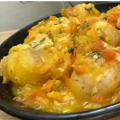Papa chorreada