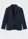 Blazer Americana Summer Navy Talla 56 Hombre Mango