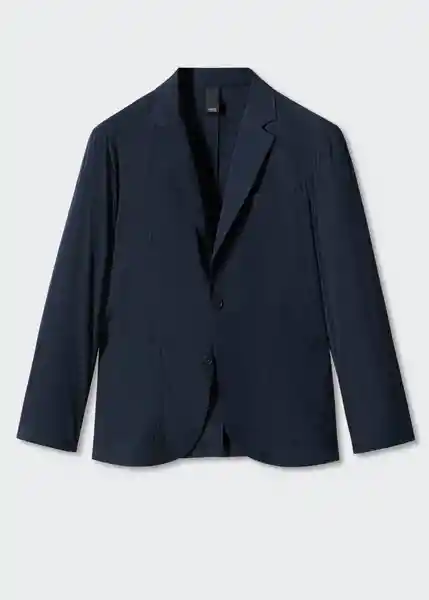 Blazer Americana Summer Navy Talla 56 Hombre Mango