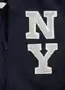 Sudadera Nyc Navy Talla 72 Niños Mango