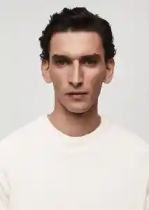 Buzo Buzo Jersey Ten Crudo Talla XXL Hombre Mango