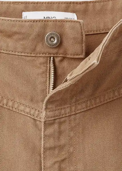 Jean Blair Caramelo Talla 44 Mujer Mango