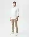 Camisa M/l Premium Blanco Puro Claro Talla Xl Hombre Chevignon