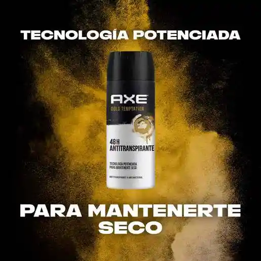 Axe Desodorante en Aerosol Gold Temptation