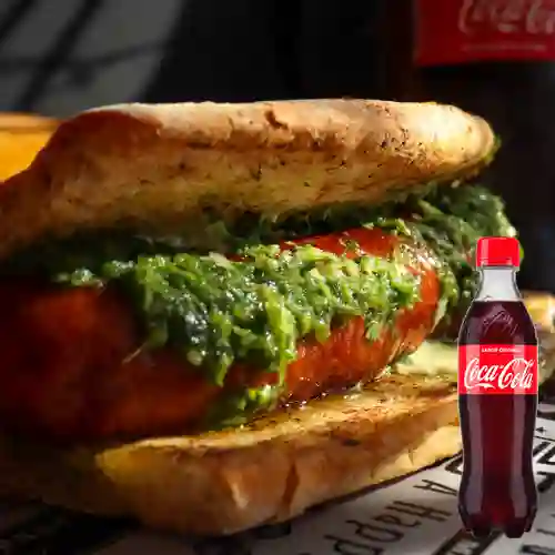 Combo Choripan + Coca Cola 400ml