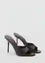 Sandalias Maite Petroleo Talla 37 Mujer Mango