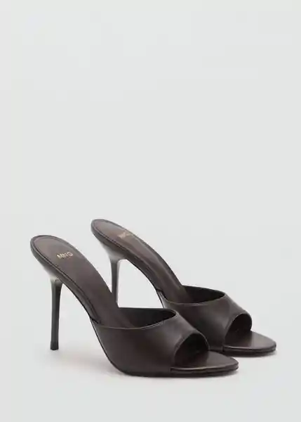Sandalias Maite Petroleo Talla 37 Mujer Mango