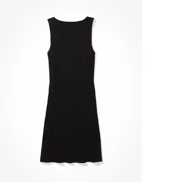 Vestido Sin Mangas Mujer Negro Talla Medium American Eagle