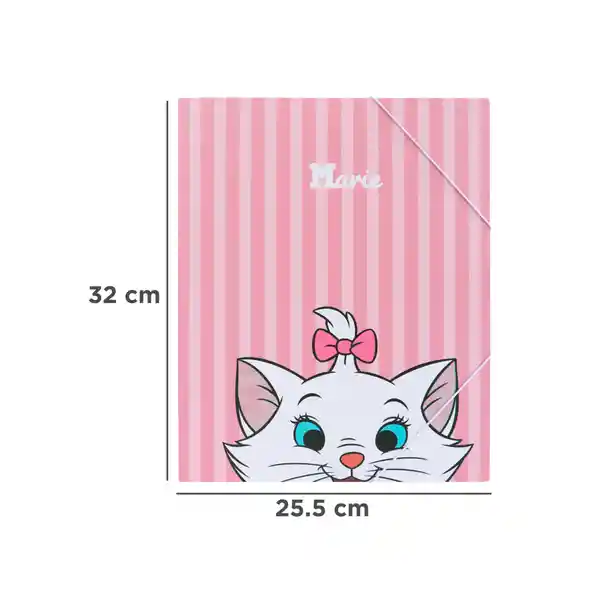 Portadocumento Carpeta Serie Marie Cat A4 Miniso