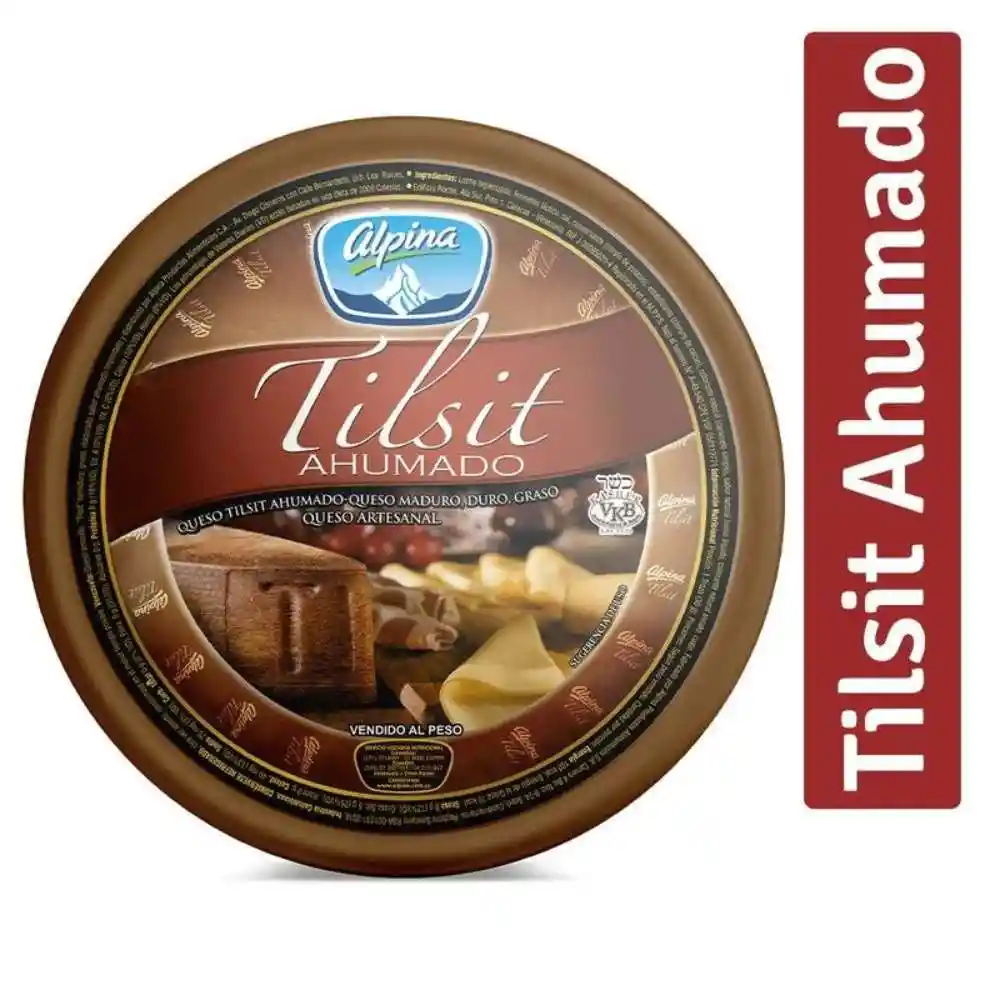 Queso Tilsit Alpina Ahumado
