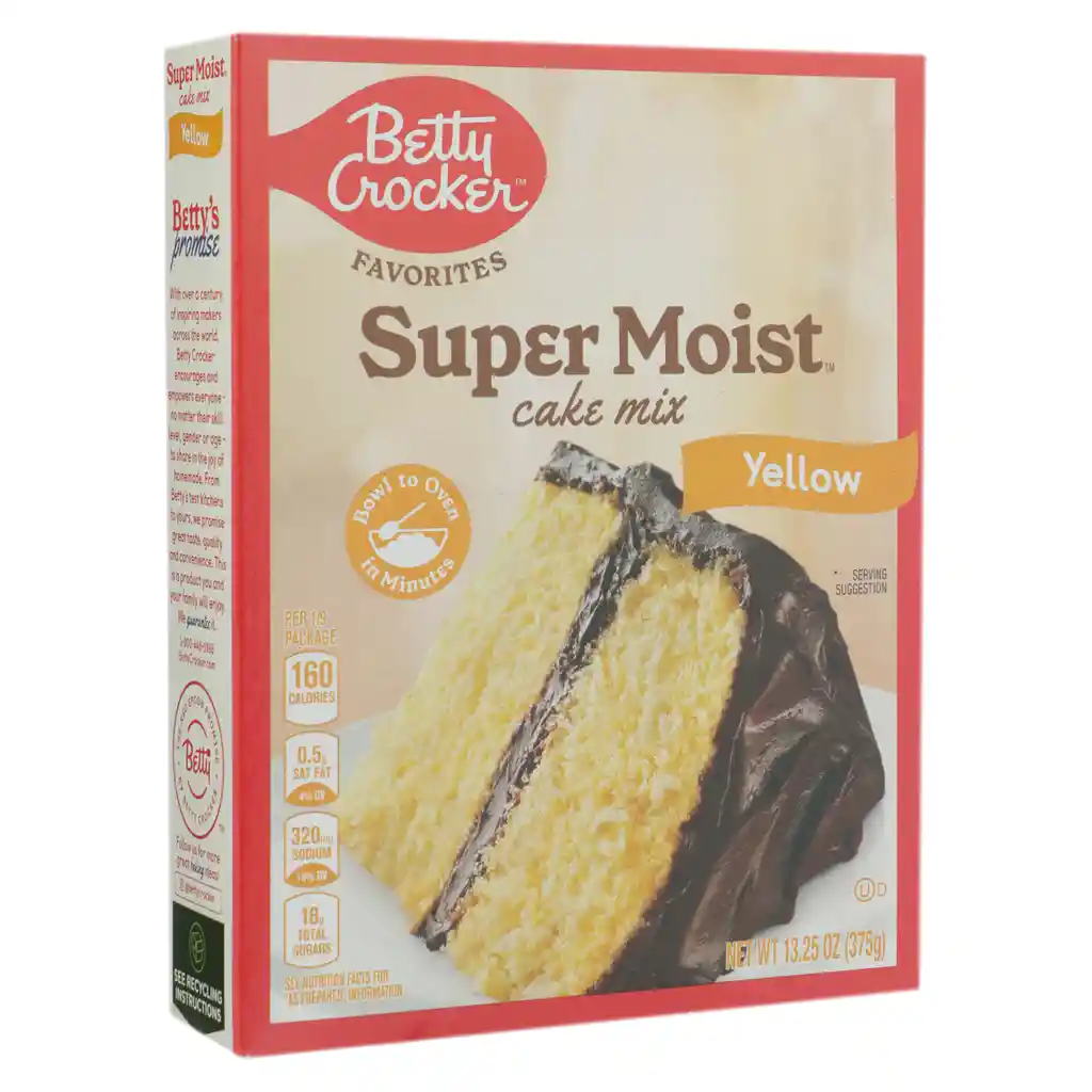 Betty Crocker Mezcla Amarillo