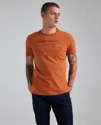 Camiseta Hombre Naranja Talla XL 841E000 Americanino