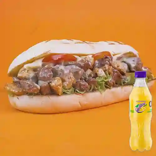Combo Sándwich Mixto + Quatro Original 400ML