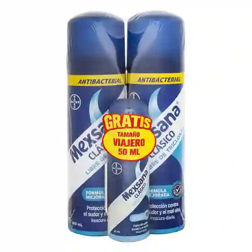 Oferta Antitranspirante Mexsana Pies Antibacterial Clasico (3 Unidad)