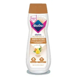 Jabón Intimo Nosotras Aceite de Almendras y Vitamina e (200 Ml)