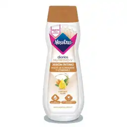 Jabón Intimo Nosotras Aceite de Almendras y Vitamina e (200 Ml)