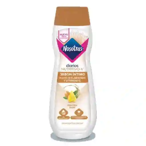 Jabón Intimo Nosotras Aceite de Almendras y Vitamina e (200 Ml)