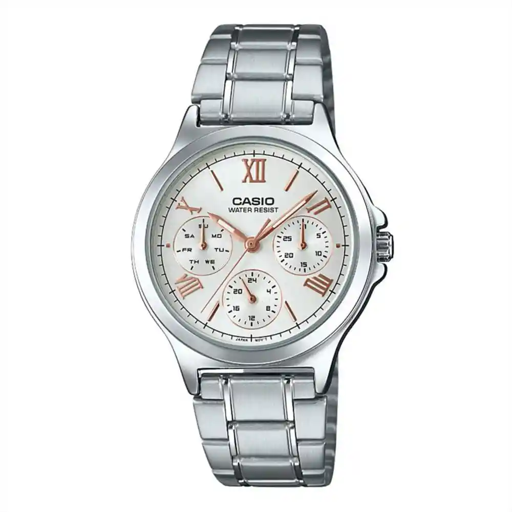 Reloj Casio Ltp V300d 7a2udf Para Mujer