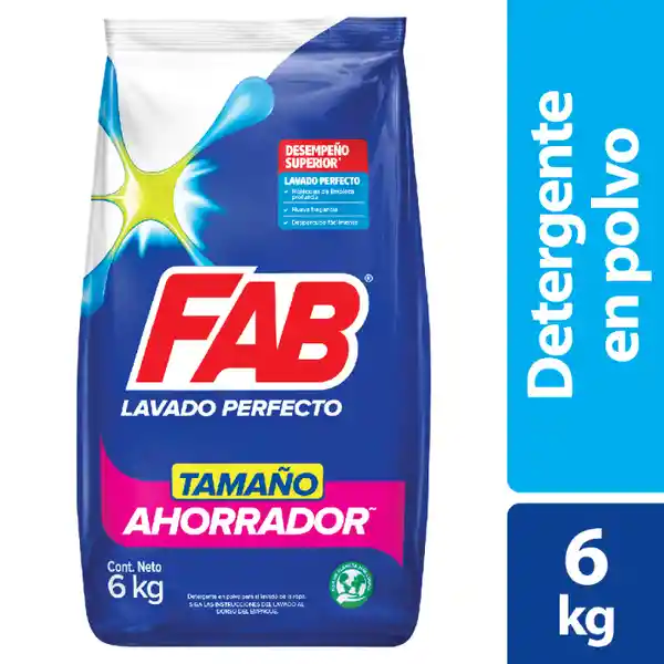 Fab Detergente Polvo Aroma Floral