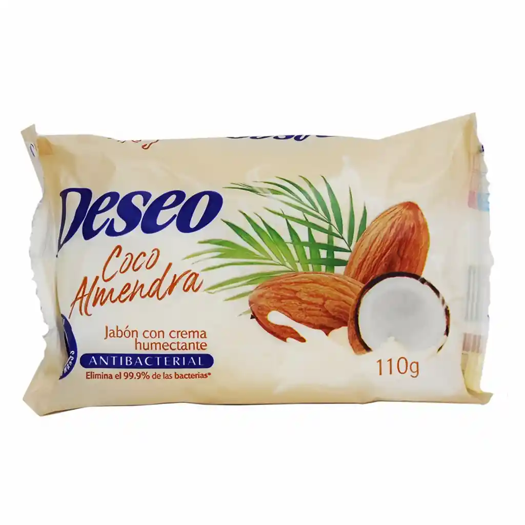 Deseo Jabón Tocador Coco Almendra