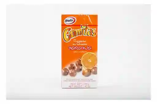 Italo Gomas Recubiertas Con Chocolate Sabor Naranja