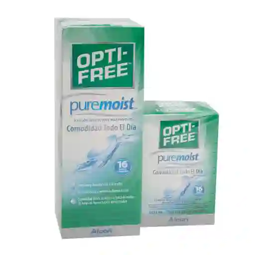 Opti Free Puremoist Solución Oftalmológica 
