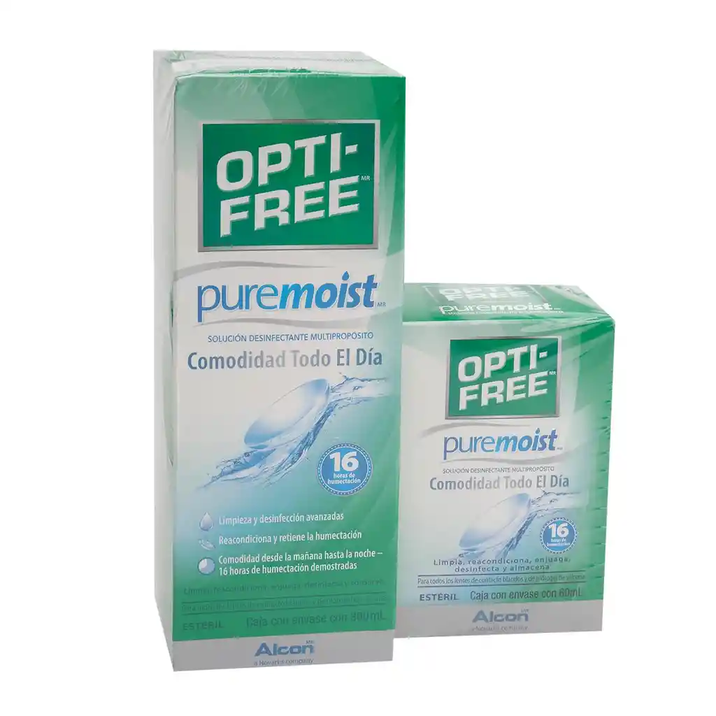 Opti Free Puremoist Solución Oftalmológica