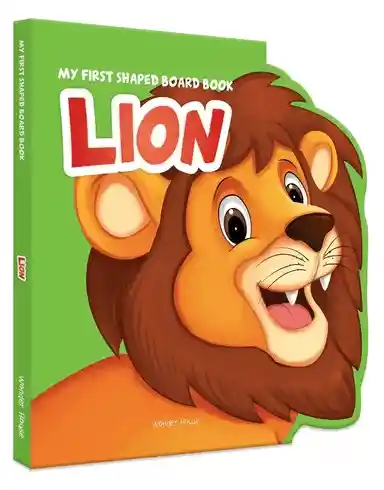 My First Shaped Board Book Lion