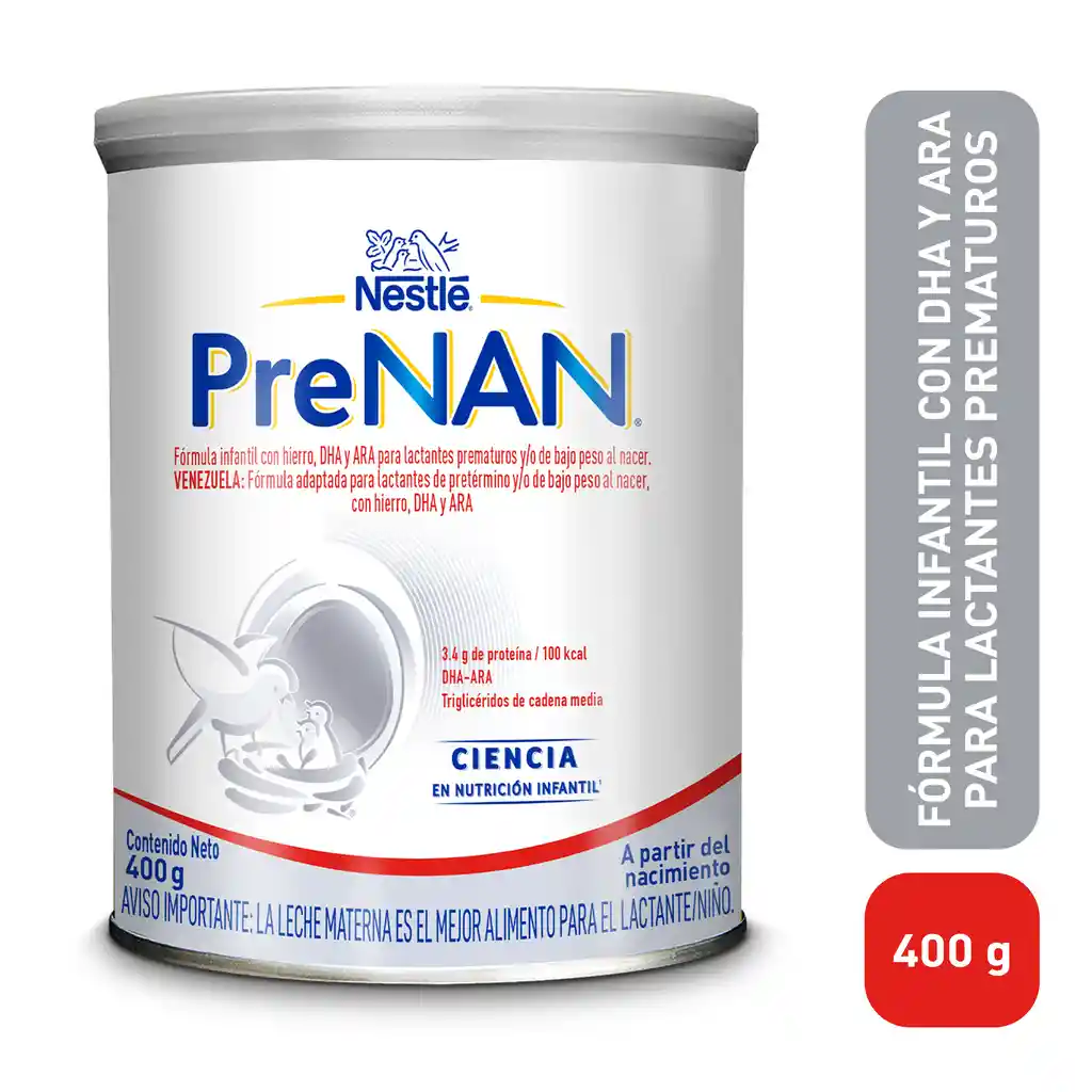 Fórmula infantil PreNAN x 400g
