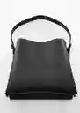 Bolso G Lucia Negro Talla 99 Mujer Mango
