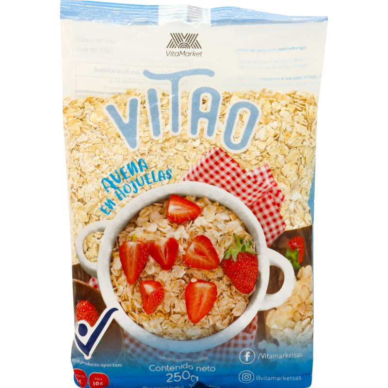 Vitamarket Avena en Hojuelas 250 g
