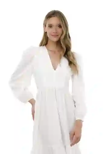 Vestido Largo Marfil Glory