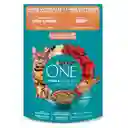 Comida húmeda para gatos Esterilizados Purina One sabor a Carne x 85gr
