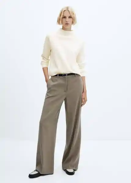 Jersey Chimney Crudo Talla XL Mujer Mango