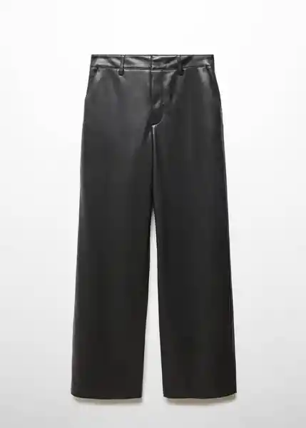 Pantalón Mali Negro Talla 44 Mujer Mango