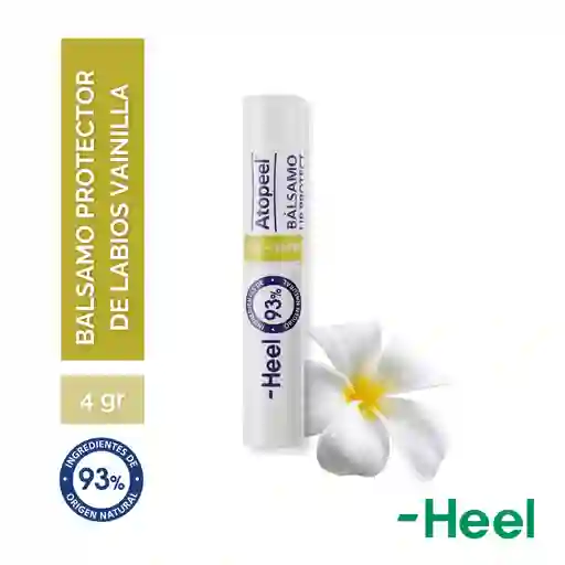 Balsamo Labial Atopeel Heel Sabor Vainilla