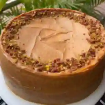 Torta vainilla y arequipe sin gluten