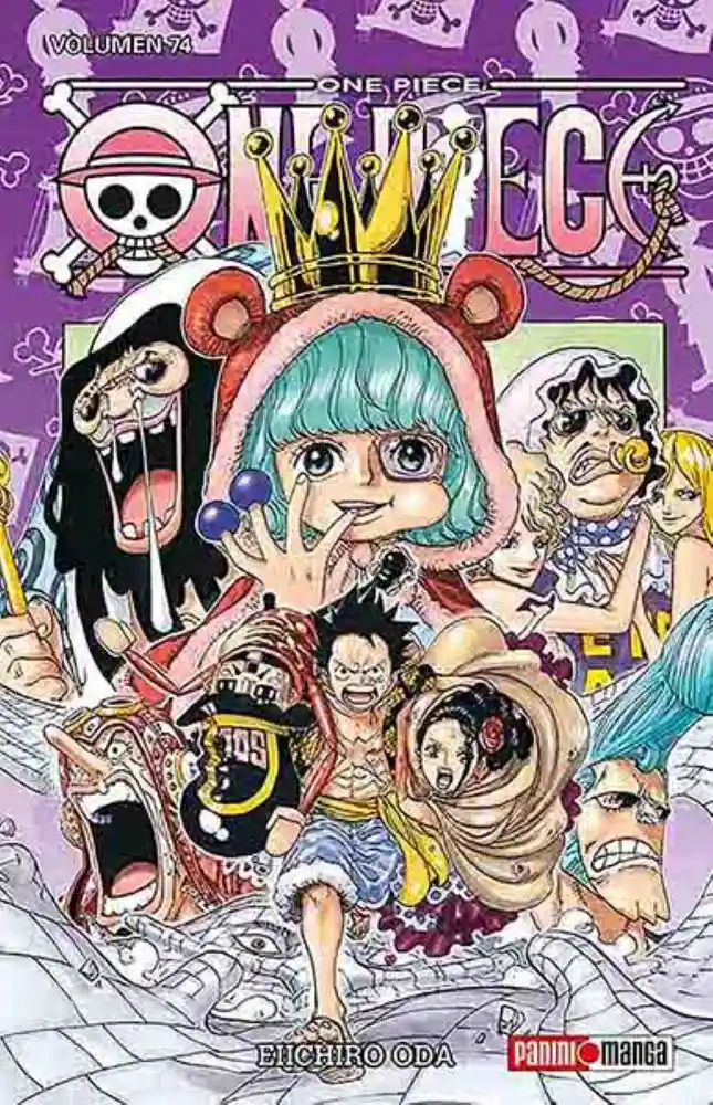 One Piece N.74 Panini Sin Ref