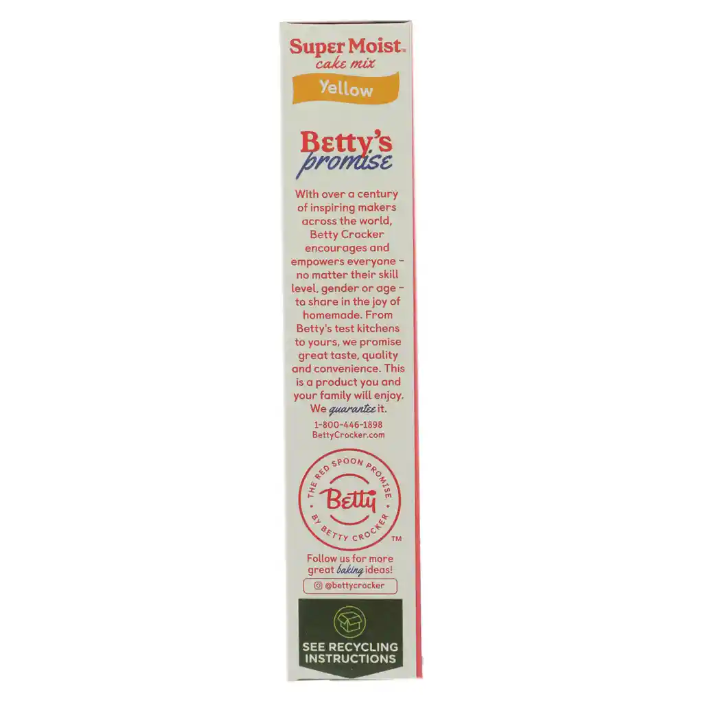 Betty Crocker Mezcla Amarillo