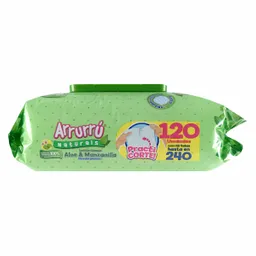 Arrurru toallitas humedas aloe y manzanilla
