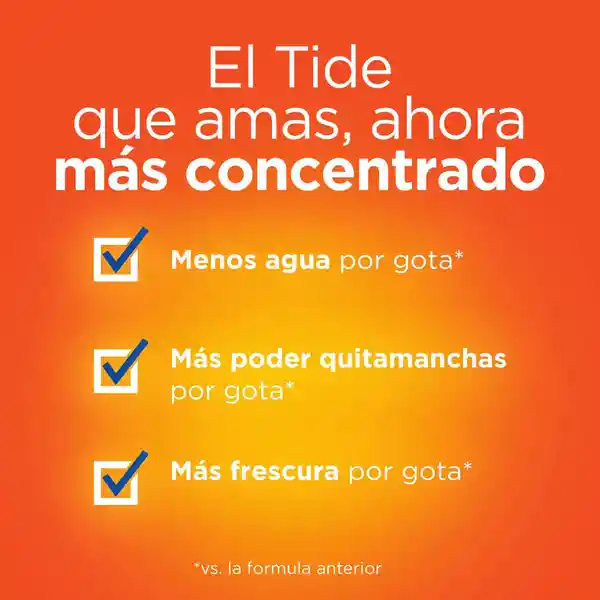 Detergente Líquido Tide Ultra Oxi Ropa Blanca y de Color 2.48 L