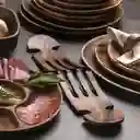 Servidora Ensalada en Acacia Surtidas Ambiente Gourmet