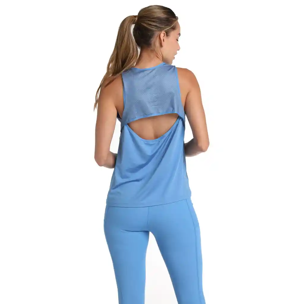 Camisilla Urban Strenght Mujer Azul Cielo-l