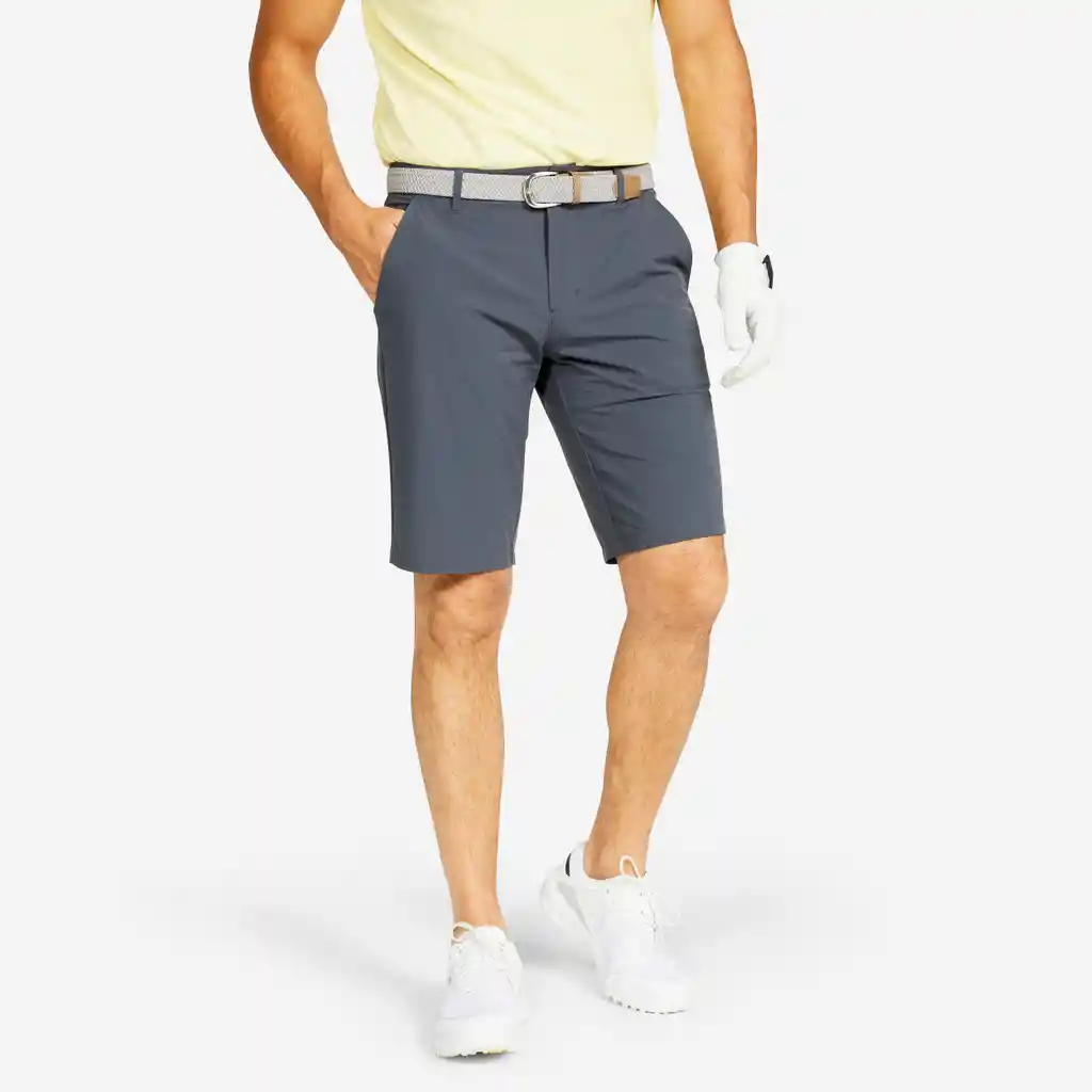 Pantaloneta de Golf Para Hombre - Inesis Ww500 Gris