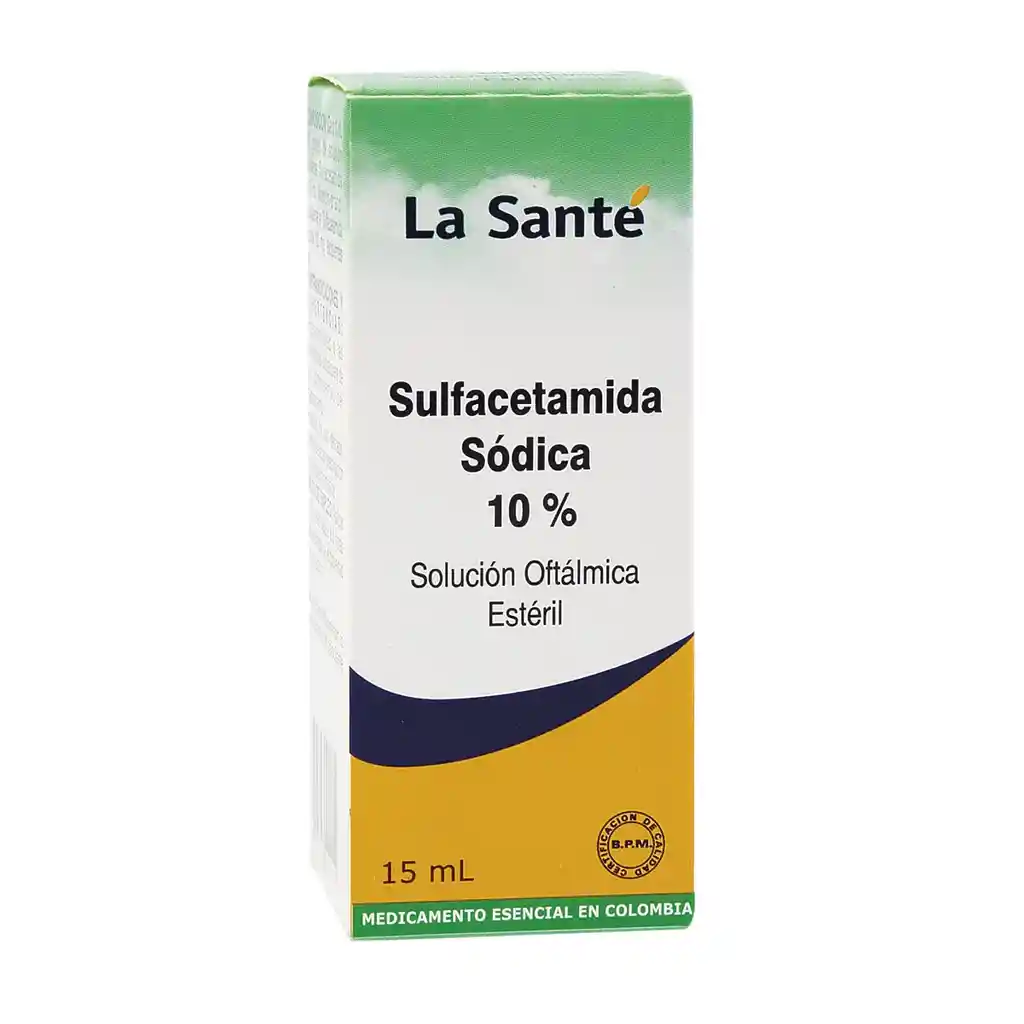 La Santé Solución Oftálmica (10 %)